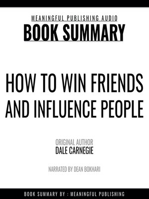 cover image of Summary of How to Win Friends and Influence People by Dale Carnegie
